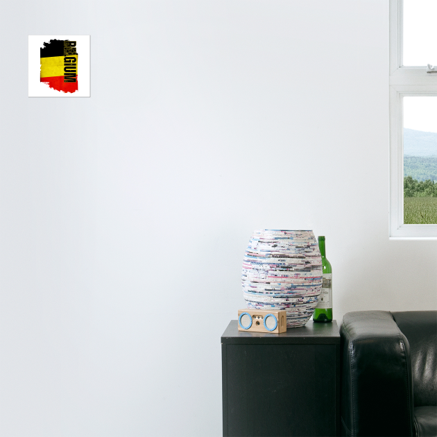 Belgium flag, belgian flag by eka123